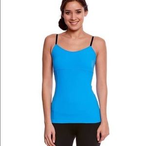 Beyond Yoga blue workout top